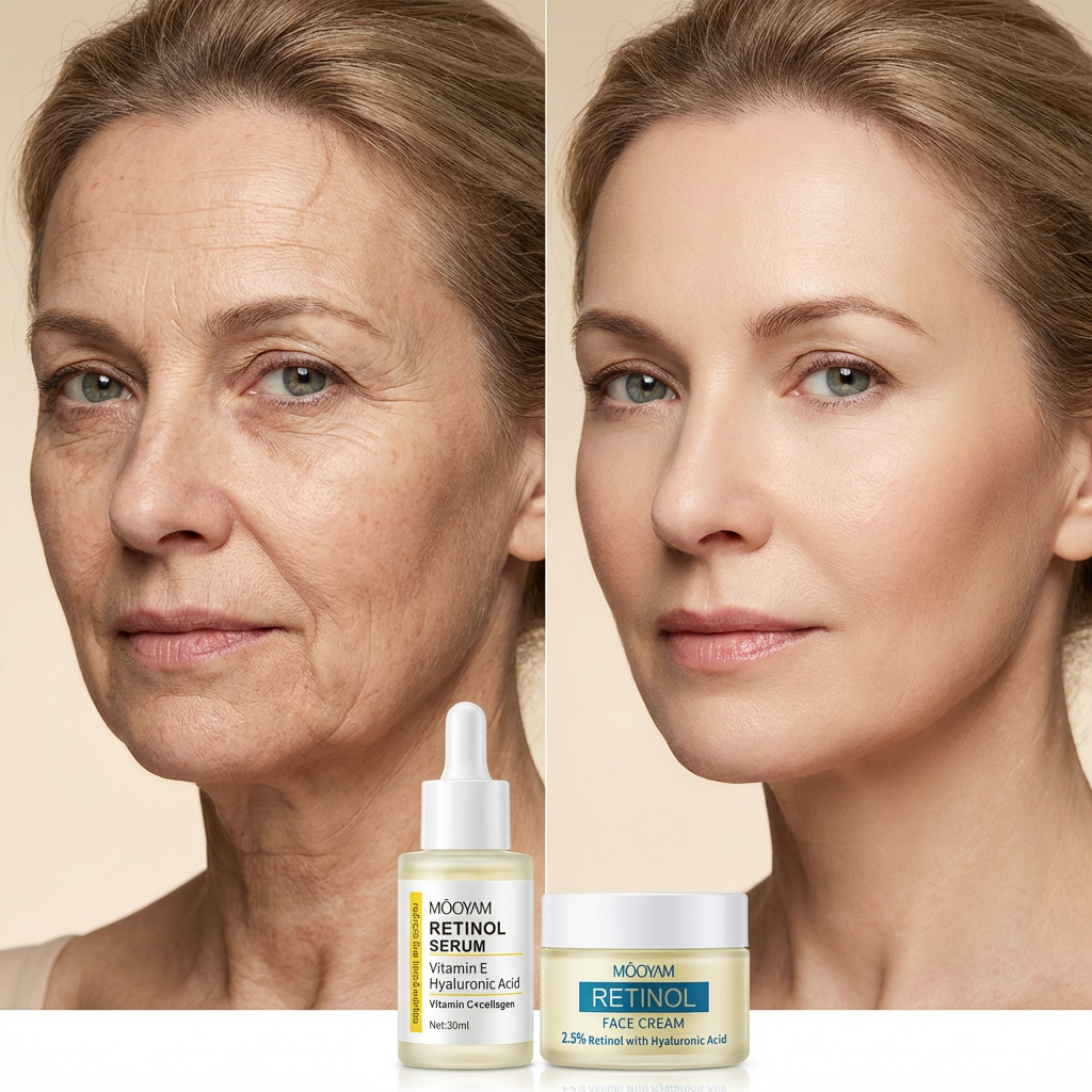 🧴 Pack Anti-Envelhecimento Retinol (Sérum + Creme)